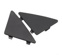 ZYNCUE Lot de 2 capuchons de crochet de remorquage pour Mazda 3 2014-2016 - Grille inférieure de pare-chocs avant, triangle, en plastique, de rechange