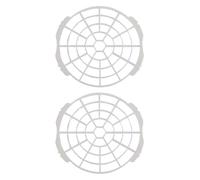 ZYNCUE Lot de 2 moustiquaires anti-poussière et anti-insectes pour conduit d'échappement AC portable de 130 mm/150 mm, couvercle d'aération pour protection de ventilation à la maison ou au bureau