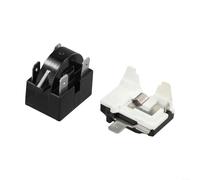 ZYNCUE Lot de 2 relais de démarrage PTC avec protection contre les surcharges pour compresseur, 2 broches, 1/3 HP (250 W), pour réfrigérateur