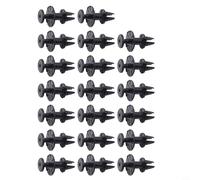 ZYNCUE Lot de 20 clips de garniture de seuil latéral pour panneau à bascule compatibles avec 1 3 6 pour X1 X6 Series 07147122912 07147122913 Fixations en plastique noir Diamètre de la tête 29,5 mm