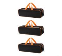 ZYNCUE Lot de 3 pochettes à outils légères avec ouverture facile d'accès pour gérer les outils à main dans des espaces restreints ou des endroits éloignés (grande taille)