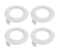 ZYNCUE Lot de 4/6/8/12 capuchons de bobine de débroussailleuse compatibles avec FSE52 FSA57 FSA30 pour débroussailleuse à gazon (4 pièces)