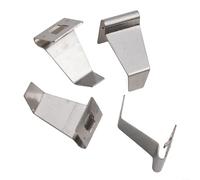 ZYNCUE Lot de 4 clips de fixation pour plafonnier - Pour Porsche Cayenne/Macan/Panamera - En fer, noir, remplacement direct