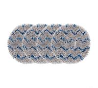ZYNCUE Lot de 4 serpillères Ecovacs pour Deebot N30/N30 Pro pour aspirateur robot Omni, tampons de nettoyage de rechange en microfibre, lingettes nettoyantes efficaces pour sols