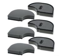 ZYNCUE Lot de 6 filtres en mousse de rechange pour aspirateurs Bosch BGC3 BGC4 BGS3 BGS4, numéro de pièce lavable 12011719 12011396 pour nettoyage domestique