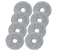 ZYNCUE Lot de 8 chiffons de nettoyage en microfibre compatibles avec les serpillères de rechange pour aspirateur L10, L10S pour Pro, L10S, robot pour aspirateur