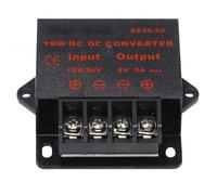 ZYNCUE Module régulateur convertisseur abaisseur CC 12 V/24 V vers 5 V 15 A 75 W avec protection contre les surtensions pour bandes LED automobiles et systèmes de vidéosurveillance