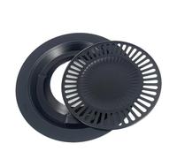 ZYNCUE Plaque de cuisson extérieure pour four coréen pour cuisinière à gaz, barbecue, plaque de cuisson en acier inoxydable 32 x 32 cm