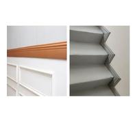 ZYNCUE Plinthe décorative en mousse de 3 mètres pour murs, bande de bordure murale, imperméable, bord de protection anti-collision, bricolage pour salle de bain, cuisine, arrière-plan TV