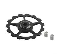 ZYNCUE Poulie de dérailleur arrière en céramique pour vélo, compatibilité de 10 à 17 dents, alliage d'aluminium léger, diamètre intérieur de 6 mm