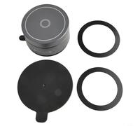 ZYNCUE Support de téléphone pliable pour voiture sous vide, robuste en alliage de zinc avec ventouse pour rotation à 360 degrés, pour bureau compact, navigation, diffusion en direct