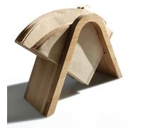 ZYNCUE Support en bois pour filtre à café en forme de V, rangement peu encombrant pour la maison, le bureau
