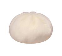 Zynerial Dumpling Plush Pillow Soft Baozi Cushion for Home Decor | Premium flannel and soft cotton provide superior comfort for lounging and daily rest Blanc 15cm