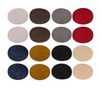 ZYNERY 16 Pièces Patch Thermocollant Vetement, Ecusson Thermocollant Pour Trous Dans Le Denim, Tissu Reparation Pour Vêtements, écusson Thermocollant De 8 Couleurs（11x14cm）