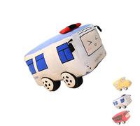 ZYNJBB Peluche de Voiture, Oreiller en Peluche de Voiture, Peluche de Bus de Dessin animé, Peluche décorative Douce et Mignonne, Cadeaux pour Enfants.