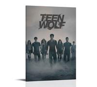 ZYNPCX Poster imperméable Teen Wolf - Décoration murale pour salon, chambre à coucher, maison, bureau et préparation de cadeaux - Cadeau exquis à offrir aux gens - 60 x 90 cm - Loup adolescent