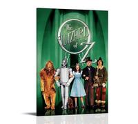 ZYNPCX Poster imperméable The Wizard of Oz - Décoration murale pour salon, chambre à coucher, maison, bureau - Cadeau exquis à offrir aux gens - 60 x 90 cm - Le Magicien d'Oz
