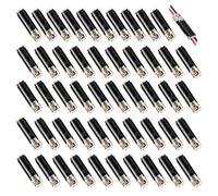Zynqo Lot de 50 connecteurs à 2 broches - 12 V - Étanche - Connecteur rapide à 2 broches - Pour câble 18-22 AWG - Raccords de câble électrique pour voiture, moto, bateau