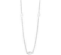 ZYNSAE S925 Collier Nez de Cochon en Argent Sterling Niche Femme Premium Wild Stackable, Couleur argent, Argent 925