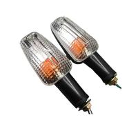 Zynther 1 paire de clignotants pour moto ABS, lampe pour CB400 SuperFour 99-04 CB1000 CB1300 X4 Clignotants moto(White Lens)