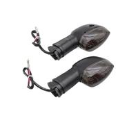 Zynther Accessoires de pour moto pour avant pour arrière Transparent clignotant pour lampe signalisation pour Yamaha Yzf R1 R6 R3 R15 R125 Fz1 Fz6 Xj6 Clignotants moto(Noir)
