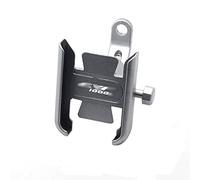 Zynther Accessoires pour Moto Support de Navigation téléphone Portable Guidon pour Afrique pour Twin CRF1000L Support de Navigation pour Moto(A Mirror Type Silver)