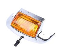 Zynther Embout pour avant de pour moto LED pour lumière pour Davidson pour Touring FLHT FLT FLHS 1997-2013 garde-boue pour décorative pour Clignotants moto(Jaune)