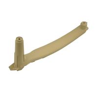 Zynther Poignée de verrouillage de porte intérieure Pour BMW E70 E71 X5 X6 Car Armrest Left Front Driver's For Seat Interior Door Handle Inner Panel Pull Trim Cover(Beige(on the left))