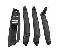 Zynther Poignée de verrouillage de porte intérieure Pour BMW E70 E71 X5 X6 Car Armrest Left Front Driver's For Seat Interior Door Handle Inner Panel Pull Trim Cover(Black 4pcs)