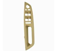 Zynther Poignée de verrouillage de porte intérieure Pour BMW E70 E71 X5 X6 Car Armrest Left Front Driver's For Seat Interior Door Handle Inner Panel Pull Trim Cover(Beige)