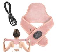 Zyntora Coussin Chauffant Pour Le Cou,Massageur Magnétique Rechargeable - Enveloppe Cervicale Électrique - Pour Soulagement Inconfort Douleurs Musculaires Raideur Hommes Séniors Bureau Maison
