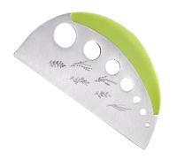 Zyntora Dénoyauteur D'épines,7 Trou Dénoyauteur Tiges Fleurs Feuilles,Acier Inoxydable 2 en 1 Jardinage Coupe Assaisonnement Hachoir pour Chef Femmes Hommes Fruits Kale Romarin Basilic Thym | Pour