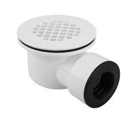 Zyntora Drain De Sol À Sortie Latérale,Assemblage De Remplacement Pour Salle De Bain Avec Grille Anti-Bouchage - Siphon De Drain De Douche À Profil Bas,Pour Salle De Bain, Intérieur, Maison Et Hôtel