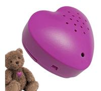 Zyntora Enregistreur De Voix pour Animal en Peluche | Doudou Apaisant avec Vibration Douce et Fonction Enregistrable Calmante - Simulateur de Rythme Cardiaque pour Chiots,pour Chiens Chats Et Animaux