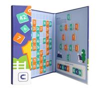 Zyntora Jeu de Mathématiques,Plateau avec Symboles Mathématiques et Chiffres | Jeu Cognitif Interactif pour Développer Les Compétences Fille Garçon 3 Ans et Plus pour Voyage Maison École