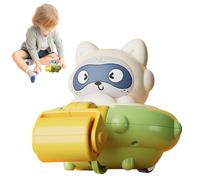 Zyntora Jouets de Voiture - Véhicules Animaux À Activation par Pression - Camion Jouet Interactif Adorable pour Tout-Petits | pour Garçons Filles Maison Préscolaire Anniversaire Fêtes Noël Jour des