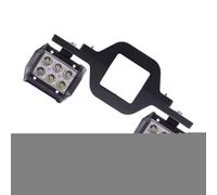 Zyntora Projecteurs LED - Feux LED pour Marche Arrière et Recul,Projecteurs Bandes Étanches Antipoussière avec Fixations d'Attelage Accessoires Auto pour Conduite Extérieure