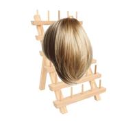 Zyntora Range-Fils, Étagère à Plusieurs Niveaux pour Bobines de Laine avec Pieds Pliables, Organisateur Compact pour Bureaux et Tables, Étagères et Présentoirs