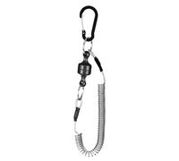 Zyntora Rétracteur pour Épuisette De Pêche À La Mouche,Laisse pour Canne À Pêche - Dragonne Outil à Libération Rapide Antidérapant pour Eau Salée Glace Rivière