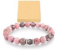 Zynxel Cadeau pour Femme, Bracelet Pierres Naturelles Femme, Cadeaux Noel et Anniversaire, Cadeaux Utile pour Maman Sœur Amie Collègues Maitresse