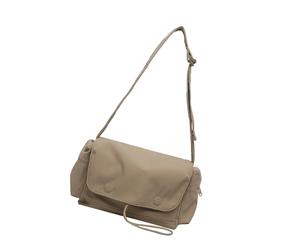 ZYOUQI Élégant sac à bandoulière en toile léger avec sangle réglable, sac de voyage décontracté pour femmes et hommes, kaki, 34x10x18cm