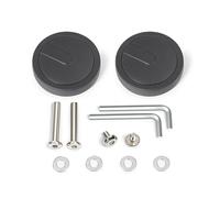 ZYOUQI Lot de 2 roulettes de rechange silencieuses pour valises polyvalentes et sans effort, Modèle 64, Beauté de masse