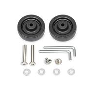 ZYOUQI Lot de 2 roulettes de rechange silencieuses pour valises polyvalentes et sans effort, Modèle 9, Beauté de masse