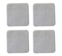 ZYOUQI Lot de 4 patins antidérapants lavables qui ne laissent pas de résidus pour une adhérence sûre au sol