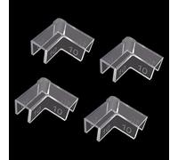 ZYOUQI Protections d'angle transparentes pour aquariums avec presses faciles à installer universelles et protections d'angle invisibles pour aquariums