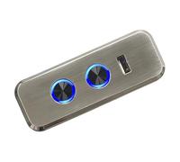 ZYOUQI Télécommande de canapé électrique multifonction avec port de charge USB, bouton ergonomique et choc pour téléphones et tablettes, télécommande carrée avec USB