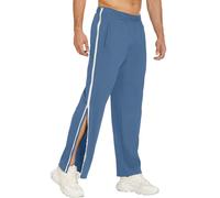 ZYPAINIY Pantalon Tearaway Unisexe M-3XL, Basket-Ball Détachable pour Hommes, 2 Fermetures Éclair Latérales, Post-Chirurgie avec Poches