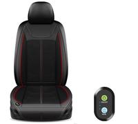 Zyph Coussin Siege Auto Réfrigération pour CRV Civic Jade Odyssey,12V Température Réglable Coussins Ventilés et Climatisés,A/BlackRed-A/Single Block