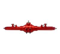 ZYPMoTo 12428 12423 12429 1/12 Échelle RC Pièces de Mise à Niveau en métal Ensemble d'essieu arrière en métal Compatible avec Les Accessoires de Voiture télécommandée(Red)