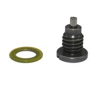 ZYPMoTo 2 Set Marine GearCase Drain Pild Vis Vis Compatible avec Les de Moteur extérieur 18 25 30 35 40 50 60 70 80 90 100 115 140 150 300 pour Le numéro 10-14834A1 Fit Universel